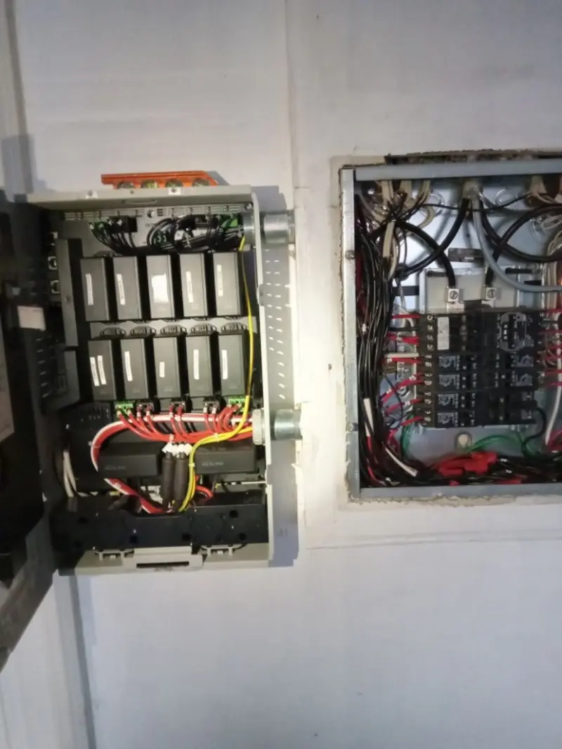 Electrical panel upgrade completed for Indoor Lighting Installation in Newington